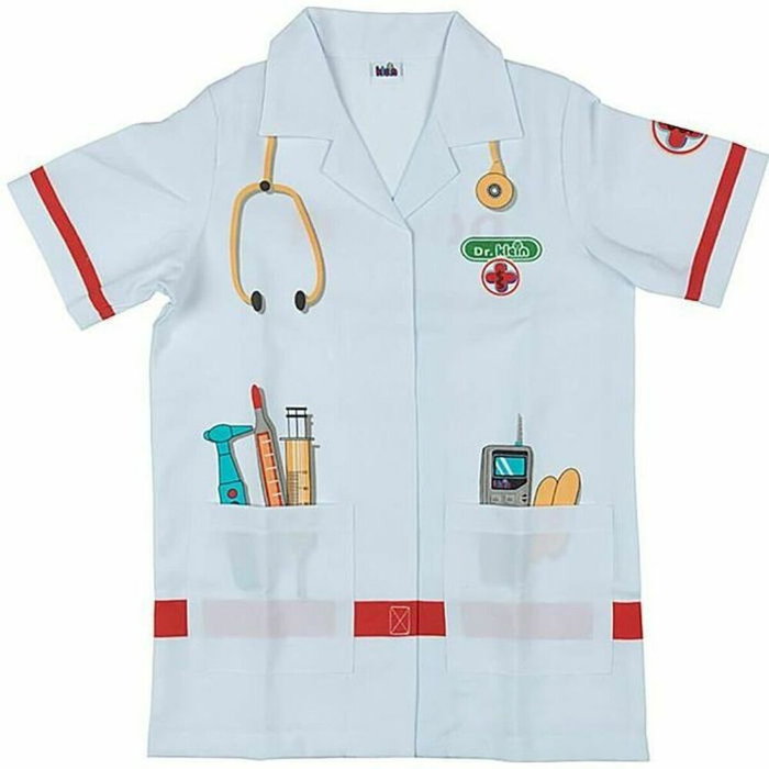 Klein Blouse docteur en tissu avec motifs imprimés
