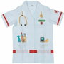 Klein Blouse docteur en tissu avec motifs imprimés