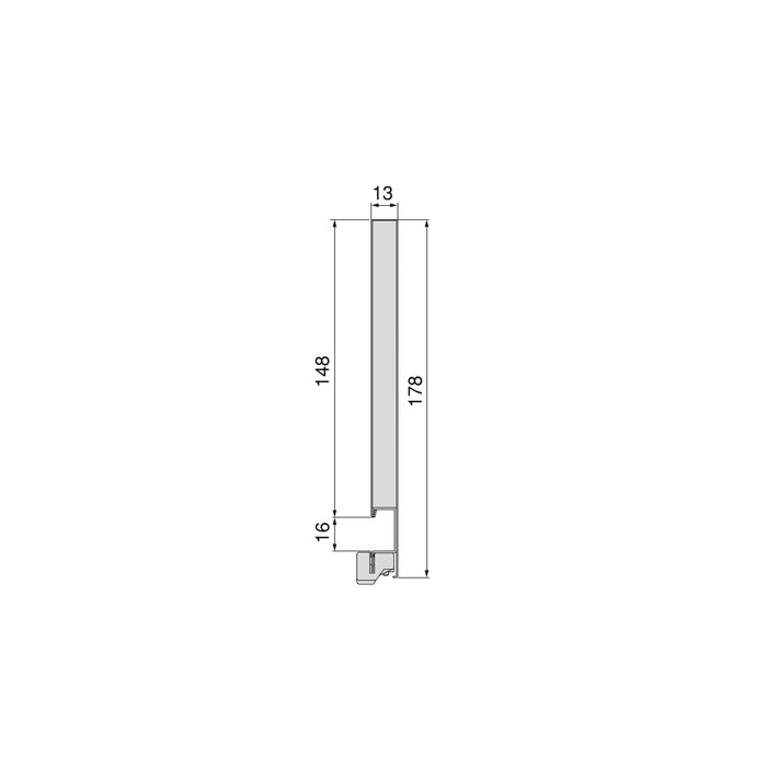 Emuca Kit Tiroir Extérieur Vertex 400 mm Profondeur Gris Emuca Kit Tiroir Extérieur Vertex 400 mm Profondeur Gris