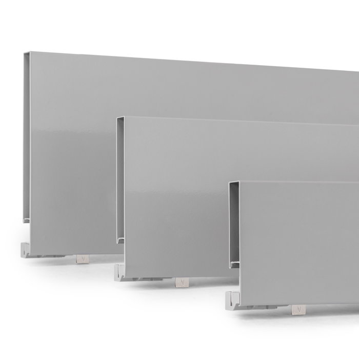 Emuca Kit Tiroir Extérieur Vertex 400 mm Profondeur Gris Emuca Kit Tiroir Extérieur Vertex 400 mm Profondeur Gris