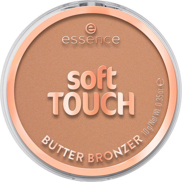 Essence Soft Touch Butter Poudre Compacte Bronzante Mat, Teinte Whipped Buttercup N10, 10 g