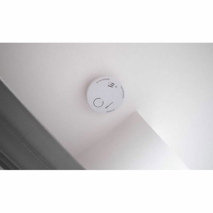 Scs Sentinel SmokeAlarm 10Y - Détecteur de fumée DAAF Blanc