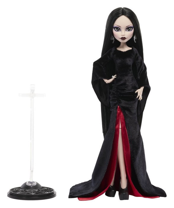 Mattel Monster High x Wednesday Poupée Collector Morticia Addams