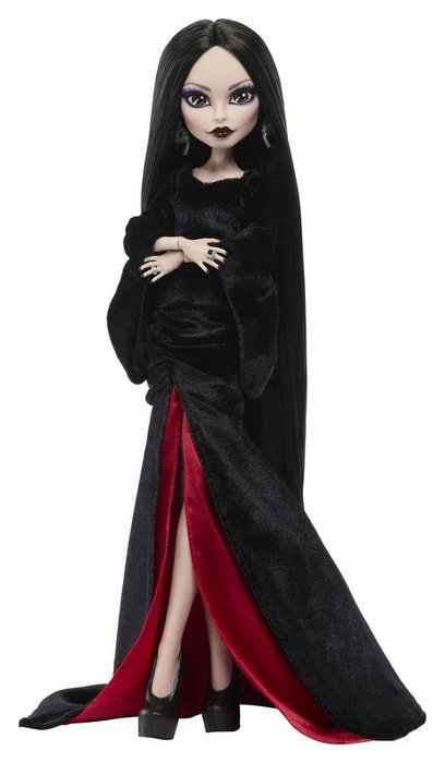 Mattel Monster High x Wednesday Poupée Collector Morticia Addams