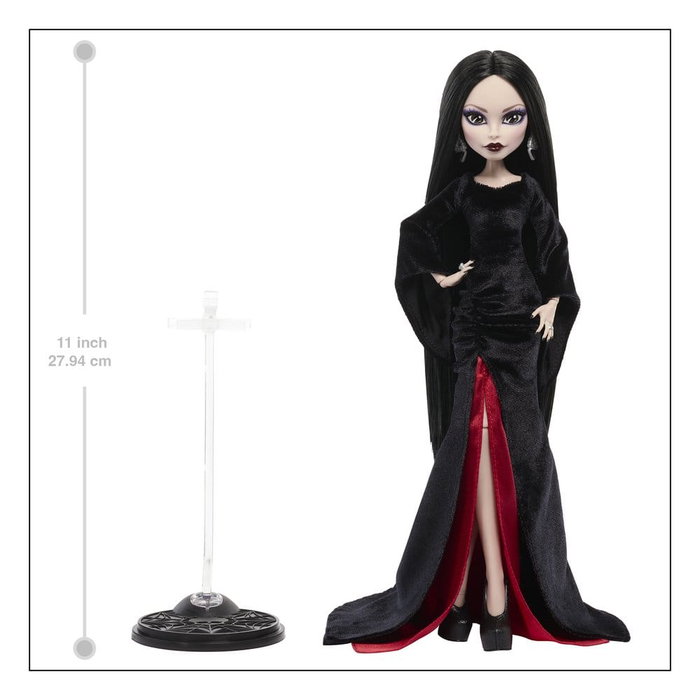 Mattel Monster High x Wednesday Poupée Collector Morticia Addams