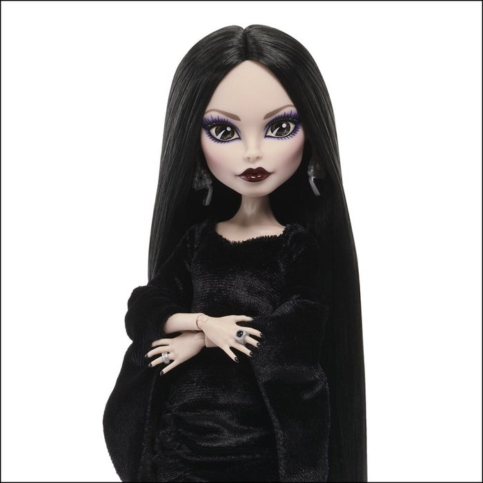 Mattel Monster High x Wednesday Poupée Collector Morticia Addams