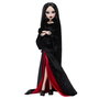 Monster High Poupée Morticia Addams - Collection Wednesday - Tenue en Velours Noir et Rouge - Référence Jlk99 Mattel