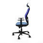 Piqueras y Crespo Chaise de Bureau Ergonomique 1D036N1 Bleu ciel
