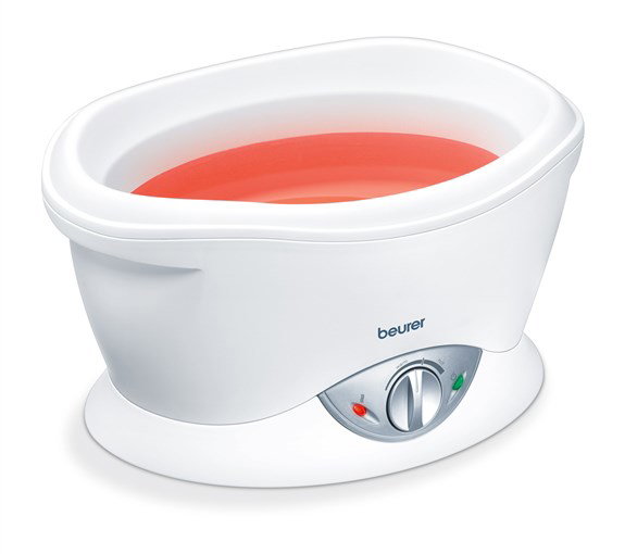 Beurer MP-70 Appareil de massage et bain de paraffine - Thérapie thermique pour mains, coudes et pieds - Soulage les muscles et adoucit la peau