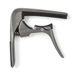 DUNLOP Trigger Fly Capo pour Guitare 12 Cordes - Gris Métallisé (12 St)