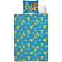 Pokemon Parure de couette réversible Pikachu et Starter 1G II, 2 pièces