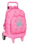 Safta Mochila grande avec roues Compact Evol. Ext. Benetton "Heart" 33x45x22cm