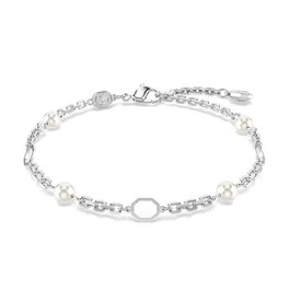 Swarovski Bracelet Symbolique en Métal Gris, 19 cm