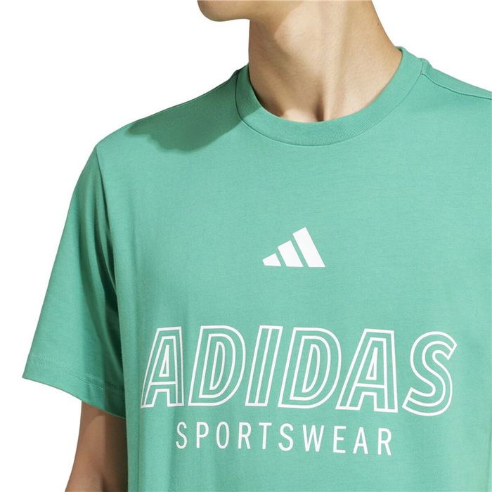 T-shirt à manches courtes homme Adidas Hot Spw Vert 7-8 ans
