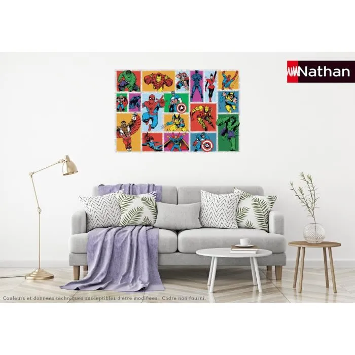 Ravensburger Puzzle 3000 pièces Retro Marvel adulte dès 14 ans - Collection Mes Héros - Réf. 12001549 Ravensburger Puzzle 3000 pièces Retro Marvel adulte dès 14 ans - Collection Mes Héros - Réf. 12001549