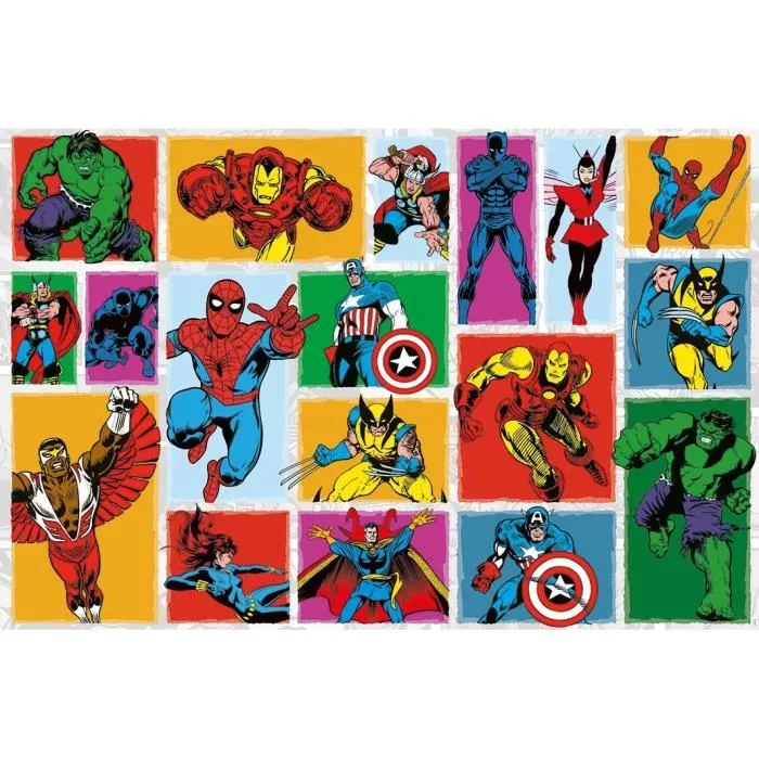 Ravensburger Puzzle 3000 pièces Retro Marvel adulte dès 14 ans - Collection Mes Héros - Réf. 12001549 Ravensburger Puzzle 3000 pièces Retro Marvel adulte dès 14 ans - Collection Mes Héros - Réf. 12001549