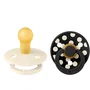 Bibs Sucette BIBS Studio Colour Ronde T1 Ivory Black - Pack de 2