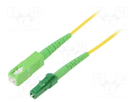 LOGILINK Patch cord en fibre optique OS2 LC/APC, SC/APC 1m