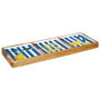 Home Deco Factory Planche de présentation Bleu Mango
