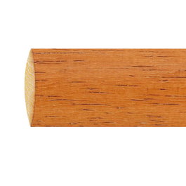 RIEL CHYC Tringle bois lisse Teck 1,8 m x 20 mm