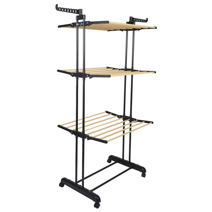 Je cherche une Idee Tendedero de 3 niveles con efecto madera