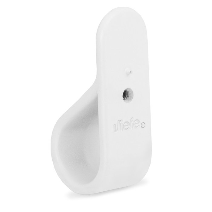 VIEFE Belt 22X63 - Pomo en zamak, 1 trou, finition blanc mat, modèle : Belt, finitions disponibles