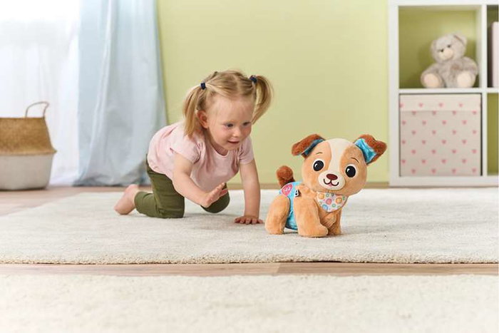 Vtech Cachorrito Pasitos Jouet Peluche Interactif