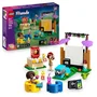 LEGO 42642 - LEGO Friends Soirée Cinéma entre Amies - Jeu de Construction Cinéma avec 2 Mini-Poupées et Projecteur pour Enfants à partir de 6 Ans