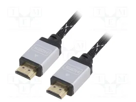 GEMBIRD Câble HDMI 1,5m Haute Vitesse 4K UHD Noir