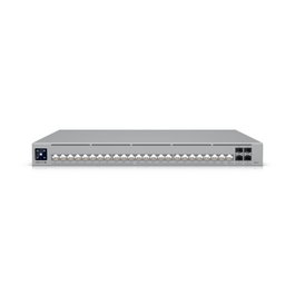 Ubiquiti Commutateur réseau Layer 3 24 ports PoE++ : 22 ports 2.5 GbE RJ45, 2 ports 10 GbE RJ45, 4 ports SFP+ 10G, 600W PoE total