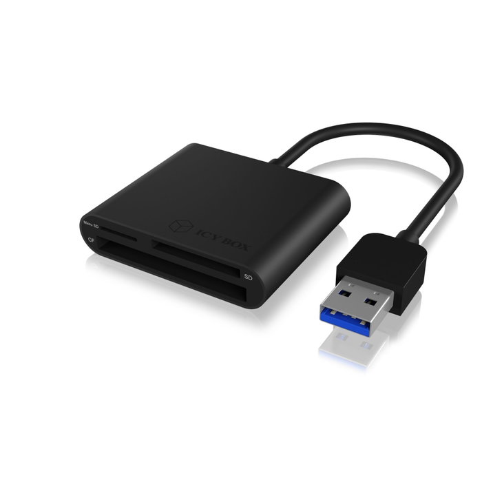 Icy ICY BOX IB-CR301-U3 Lecteur de cartes multi-format USB 3.0 Type-C