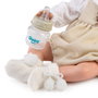 Muñecas Guca Poupée Reborn Montessori Anais 42cm avec Biberon et Pelele Beige