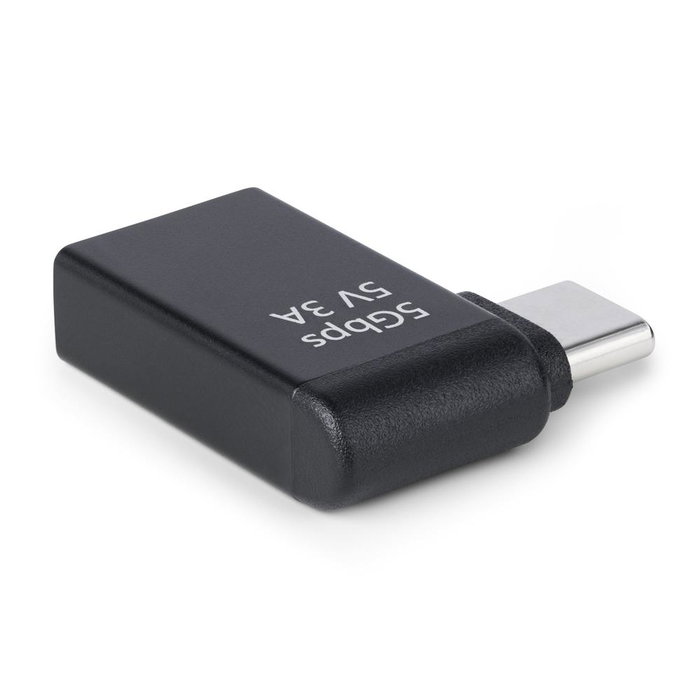 Startechcom Adaptateur USB-C vers USB-A Angle Droit 5Gbps - Noir Startechcom Adaptateur USB-C vers USB-A Angle Droit 5Gbps - Noir