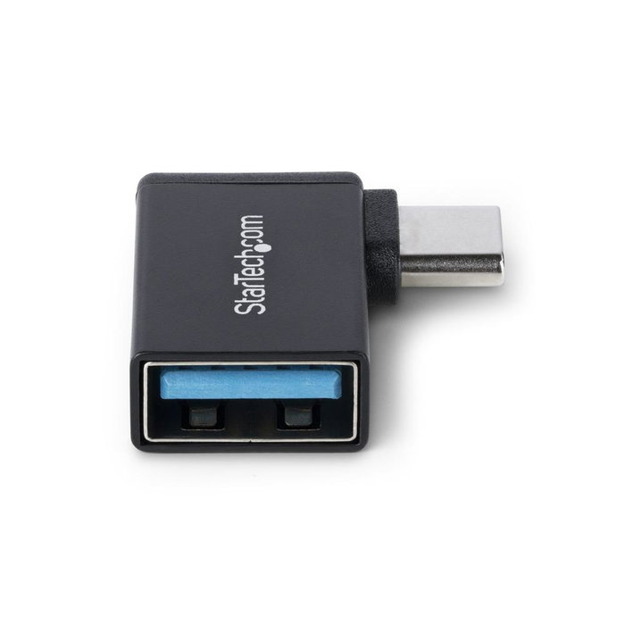 Startechcom Adaptateur USB-C vers USB-A Angle Droit 5Gbps - Noir Startechcom Adaptateur USB-C vers USB-A Angle Droit 5Gbps - Noir