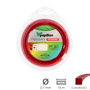 PAPILLON Fil Nylon Carré Professionnel Ø 2,7 mm - Rouleau 10 m