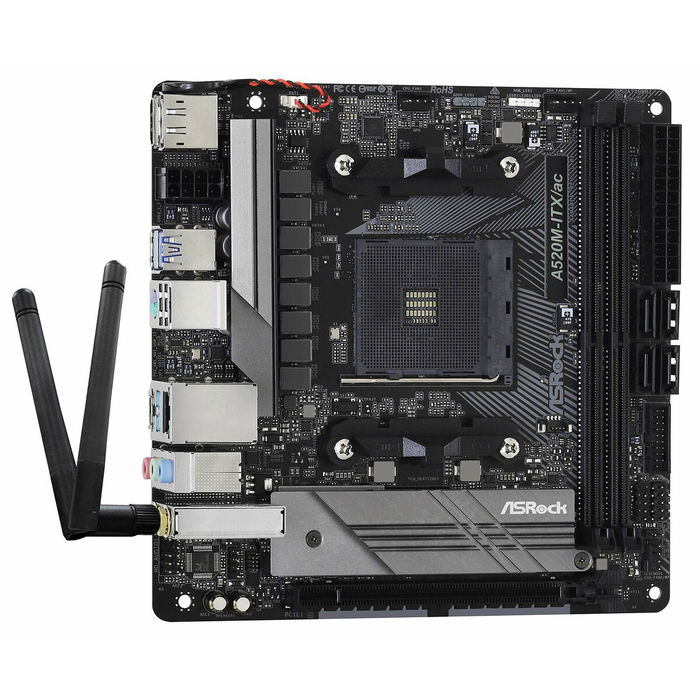Carte Mère ASRock A520M-ITX/AC AMD AM4 AMD