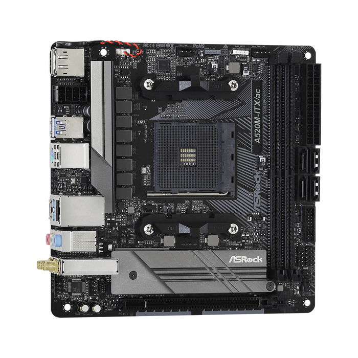 Carte Mère ASRock A520M-ITX/AC AMD AM4 AMD