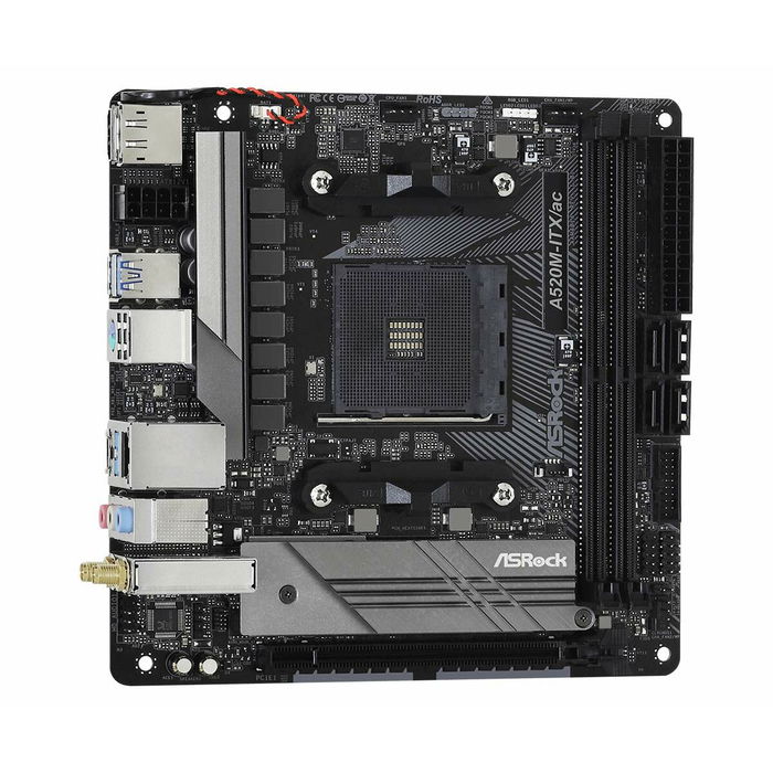 Carte Mère ASRock A520M-ITX/AC AMD AM4 AMD