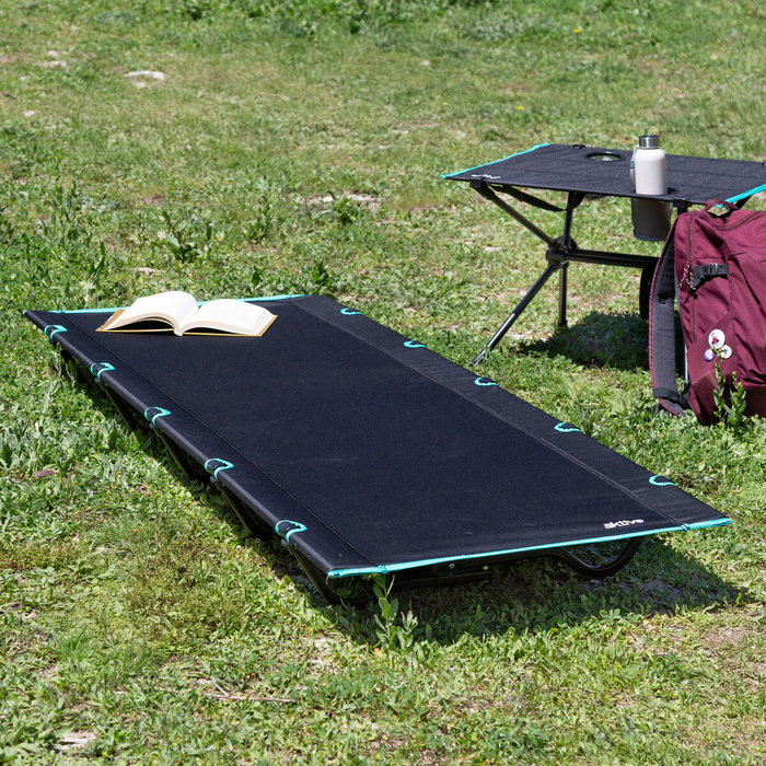 Lit de camping Aktive 193 X 14,5 X 67 CM (2 Unités)