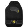 Momo Jeu de 4 tapis Fun Black-Grey