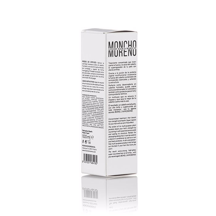 Moncho Moreno Soin Capillaire J'aime Bond Brume Réparatrice Cheveux Crépus Pointes Abîmées 100 ml