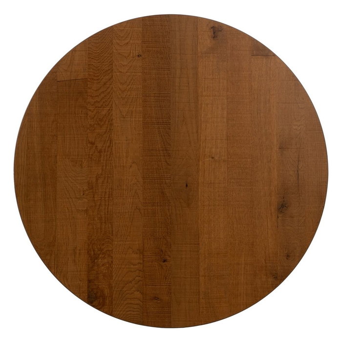 BigBuy Home Table Noir Naturel Bois MDF 80 x 80 x 75 cm BigBuy Home Table Noir Naturel Bois MDF 80 x 80 x 75 cm
