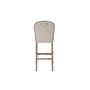Tabouret Home ESPRIT Blanc Cuir