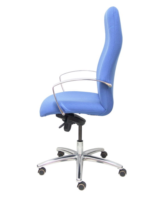 Piqueras y Crespo Chaise de Bureau Caudete Bali Bleu clair