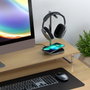 Satechi Support pour Casque 2-en-1 avec Chargeur sans Fil et Port USB-C
