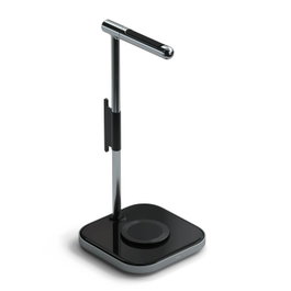 Satechi Support pour Casque 2-en-1 avec Chargeur sans Fil et Port USB-C