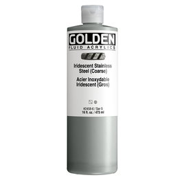 Golden Peinture Acrylique Fluide Acier Inoxydable Irisé (Épais) 473 ml