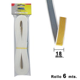 Wolfpack Cinta Persiana Bicolor 18 mm, Rouleau de 6 mètres