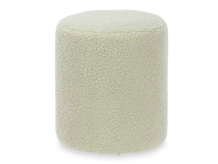 Giftdecor Puff Borreguito Vert 32x36x32 cm en Bois MDF et Tissu