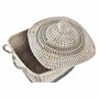 Panier décoratif DKD Home Decor Gris Naturel Boho 45 x 35 x 43 cm